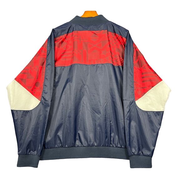 Jordan Legacy Flight FIBA Men's Blue Red Basketball Jacket Sz XXL NWT CJ9082-451 - Picture 2 of 9